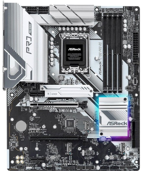 Материнська плата ASRock Z790 Pro RS  Фото №2