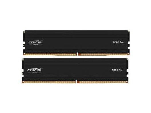 Память для настольных компьютеров Crucial 48 GB (2x24GB) DDR5 6000 MHz Pro (CP2K24G60C48U5)