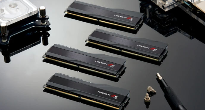 Память для настольных компьютеров G.Skill 32GB (2x16GB) DDR5 6400MHz Trident Z5 RGB Black (F5-6400J3239G16GX2-TZ5RK)  Фото №6