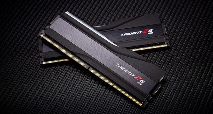 Память для настольных компьютеров G.Skill 64GB (2x32GB) DDR5 6400MHz Trident Z5 RGB (F5-6400J3239G32GX2-TZ5RK)  Фото №5