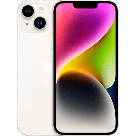 Смартфон Apple iPhone 14 128GB eSIM Starlight (MPUN3)