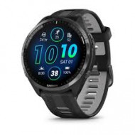 Спортивний годинник Garmin Forerunner 965 Carbon Gray Titanium Bezel w. Blk Case and Blk/Powder Gray S. Band (010-02809-00/10) 