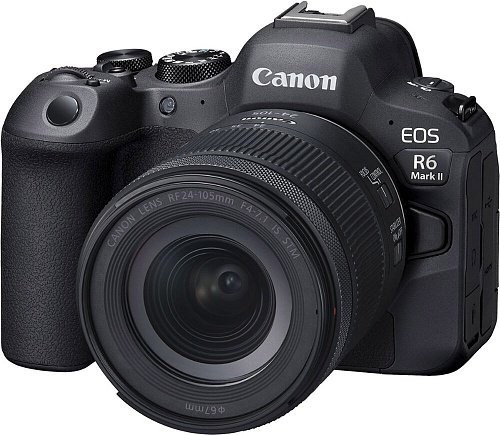 Беззеркальный фотоаппарат Canon EOS R6 Mark II (24-105mm) IS STM (5666C030)  Фото №0