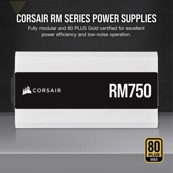 Блок питания Corsair RM750 White (CP-9020231)  Фото №1