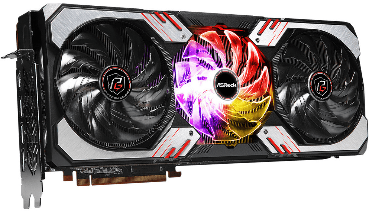 Відеокарта ASRock Radeon RX 6800 XT Phantom Gaming 16GB OC (RX6800XT PG 16GO)  Фото №0