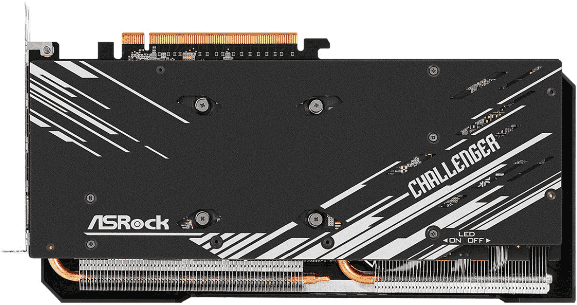 Відеокарта ASRock Radeon RX 7800 XT Challenger 16GB OC (RX7800XT CL 16GO)  Фото №1