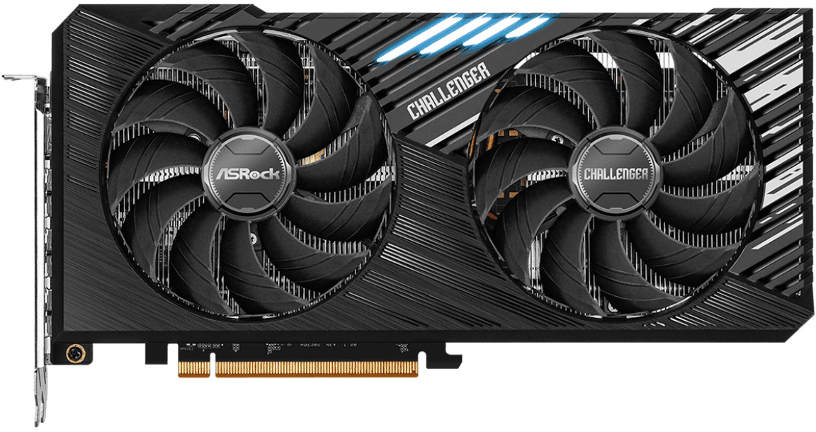 Відеокарта ASRock Radeon RX 7800 XT Challenger 16GB OC (RX7800XT CL 16GO)  Фото №2