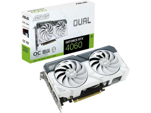 Видеокарта Asus DUAL-RTX4060-O8G-WHITE