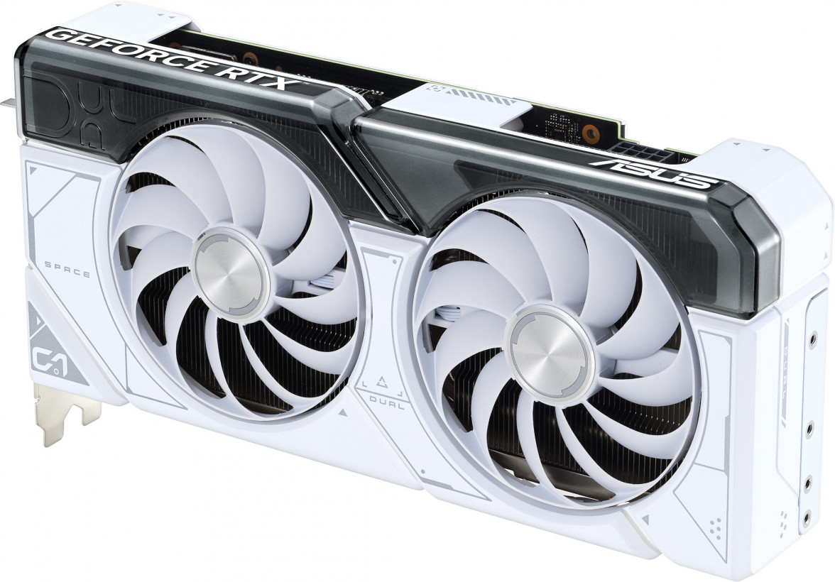 Видеокарта Asus DUAL-RTX4070-O12G-WHITE  Фото №0