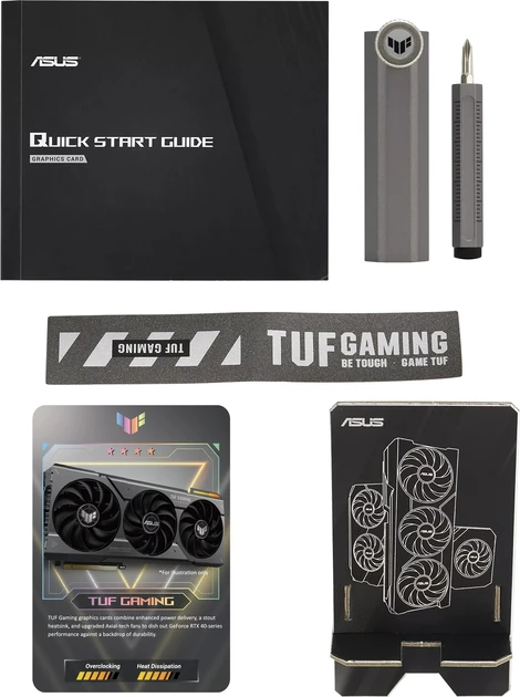 Видеокарта Asus TUF-RTX4070-12G-GAMING TUF-RTX4070-12G-GAMING  Фото №12