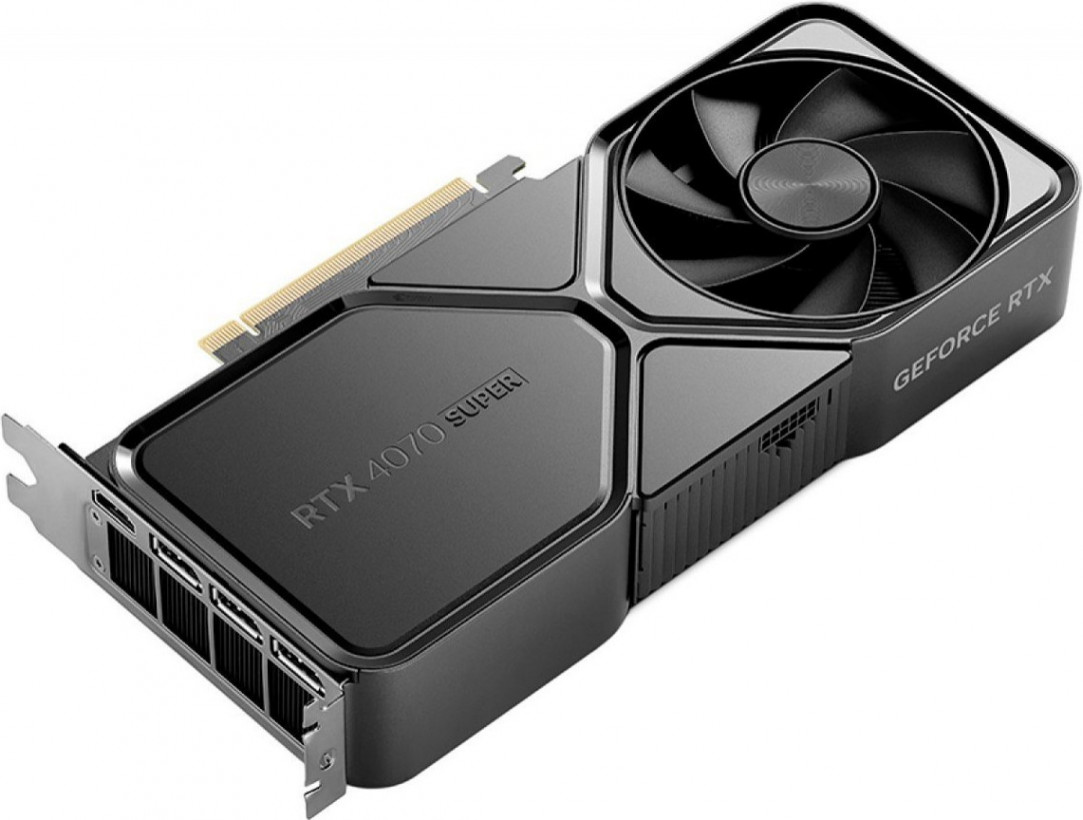 Видеокарта NVIDIA GeForce RTX 4070 SUPER 12 GB Founders Edition (900-1G141-2534-000)