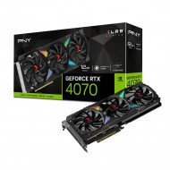 Відеокарта PNY GeForce RTX 4070 12GB XLR8 Gaming VERTO EPIC-X RGB (VCG407012TFXXPB1)