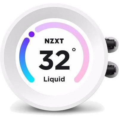 Водяное охлаждение NZXT Kraken Elite 360 ??RGB White (RL-KR36E-W1)  Фото №1