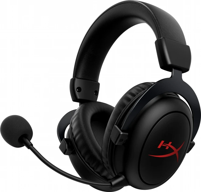 Наушники с микрофоном HyperX Cloud II Core Wireless Black (6Y2G8AA)  Фото №0