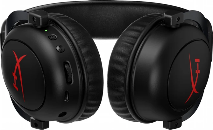 Наушники с микрофоном HyperX Cloud II Core Wireless Black (6Y2G8AA)  Фото №3