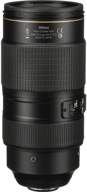 Довгофокусний об&#039;єктив Nikon AF-S Nikkor 80-400mm f/4,5-5,6G ED VR (JAA817DA)  Фото №3