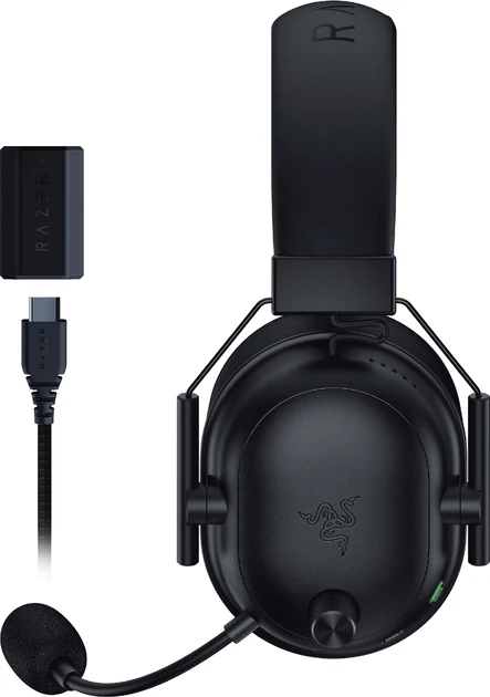 Навушники з мікрофоном Razer BlackShark V2 HyperSpeed Black (RZ04-04960100-R3M1)  Фото №6