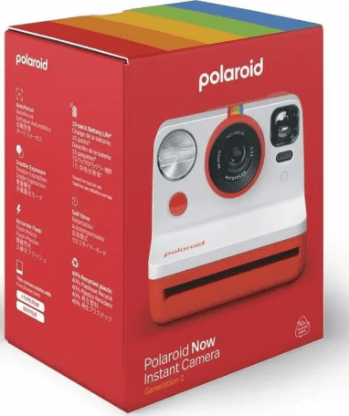 Фотокамера миттєвого друку Polaroid Now Gen 2 Red (009074)  Фото №4