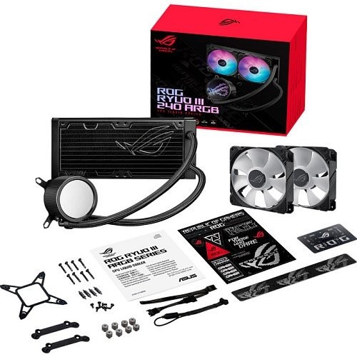 Водяне охолодження Asus ROG Ryuo III 240 ARGB  Фото №5