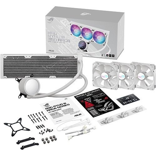 Водяне охолодження Asus ROG Ryuo III 360 ARGB White Edition (90RC00I2-M0UAY0)  Фото №8