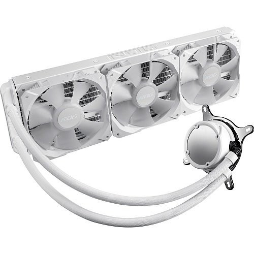 Водяное охлаждение Asus ROG Strix LC II 360 ARGB White Edition (90RC00F2-M0UAY0)  Фото №1