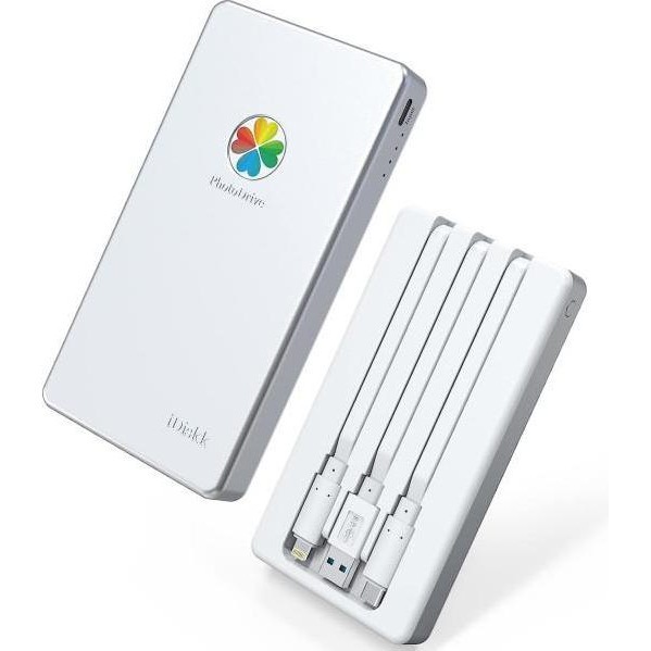 Жесткий диск iDiskk Mfi Certified 2TB (PD01-Silver)  Фото №0