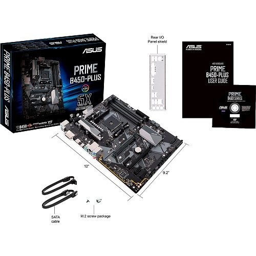 Материнская плата Asus Prime B450-PLUS  Фото №5