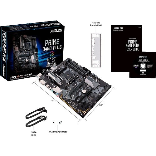 Материнська плата Asus Prime B450-PLUS  Фото №5