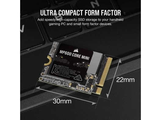 SSD накопитель Corsair Force MP600 2TB (CSSD-F2000GBMP600)  Фото №10