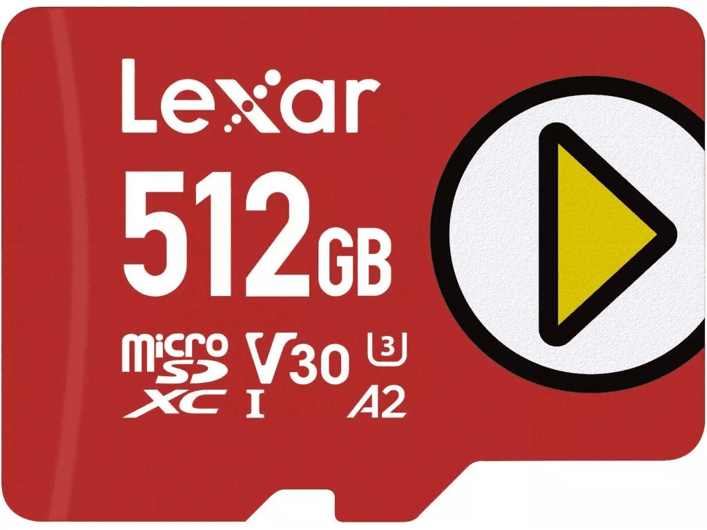 Карта памяті Lexar PLAY 512GB MicroSDXC (LMSPLAY512G-BNNAG)