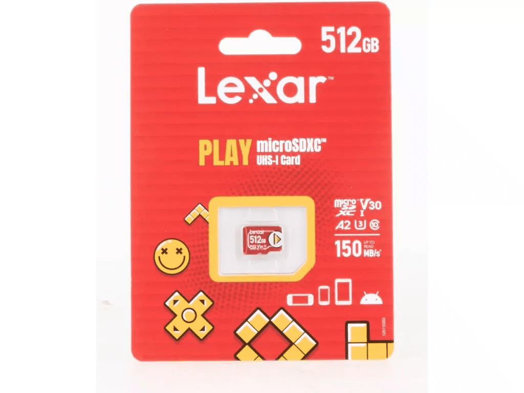 Карта памяті Lexar PLAY 512GB MicroSDXC (LMSPLAY512G-BNNAG)  Фото №0