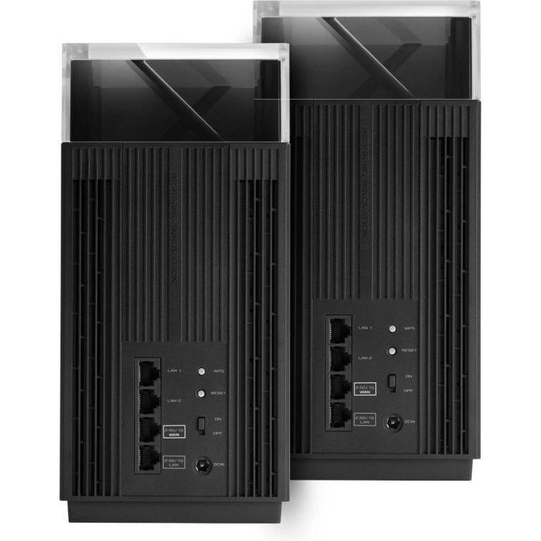 Бездротовий маршрутизатор (роутер) Asus ZenWiFi Pro XT12 2-Pack (90IG06U0-MO3A40)  Фото №3
