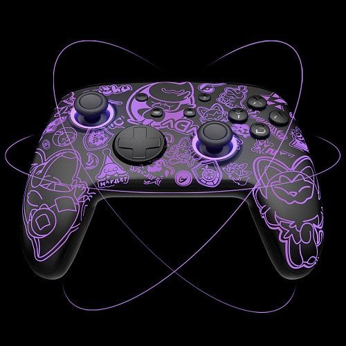 Геймпад FUNLAB Firefly Pro Wireless Switch Controller Scarlet&amp;Violet  Фото №2
