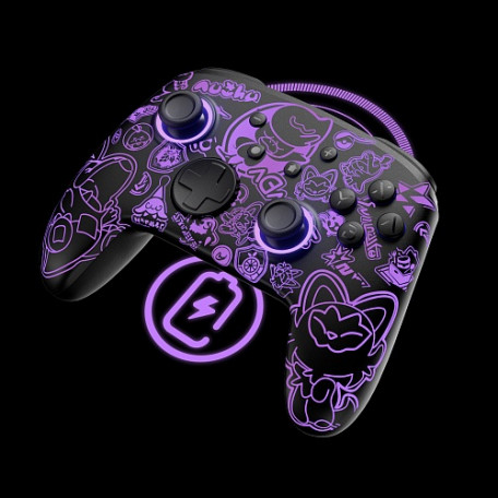 Геймпад FUNLAB Firefly Pro Wireless Switch Controller Scarlet&amp;Violet  Фото №1