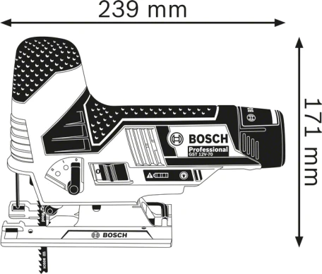 Электролобзик Bosch GST 10,8 V-Li (06015A1001)  Фото №3