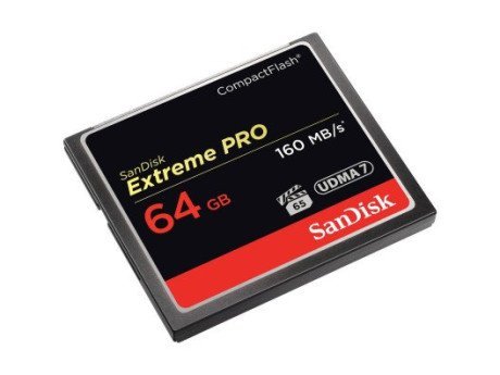Карта памяти SanDisk 64 GB Extreme Pro CompactFlash SDCFXPS-064G-X46  Фото №1