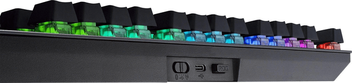 Клавіатура Asus ROG Strix Scope RX TKL Wireless Deluxe RGB USB/WL/BT Black (90MP02J0-BKUA01)  Фото №1