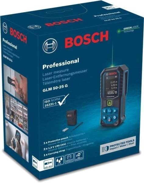 Лазерний далекомір Bosch GLM 50-23 G Professional (0601072V01)  Фото №1