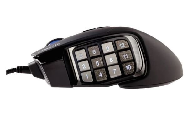Миша Corsair Scimitar RGB Elite USB Black (CH-9304211-EU)  Фото №3