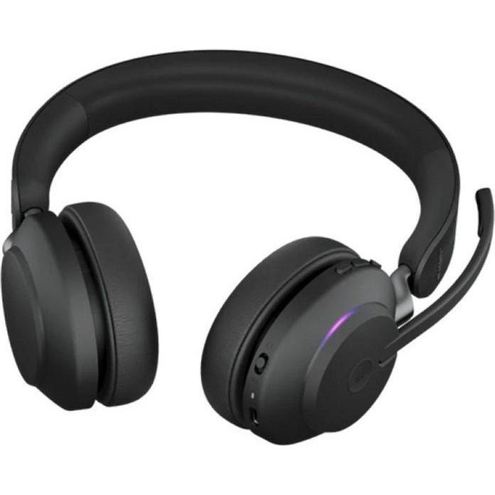 Навушники з мікрофоном JABRA Evolve2 65 MS Stereo Black (26599-999-899)  Фото №0