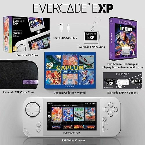 Портативная игровая приставка Blaze Evercade EXP White  Фото №4