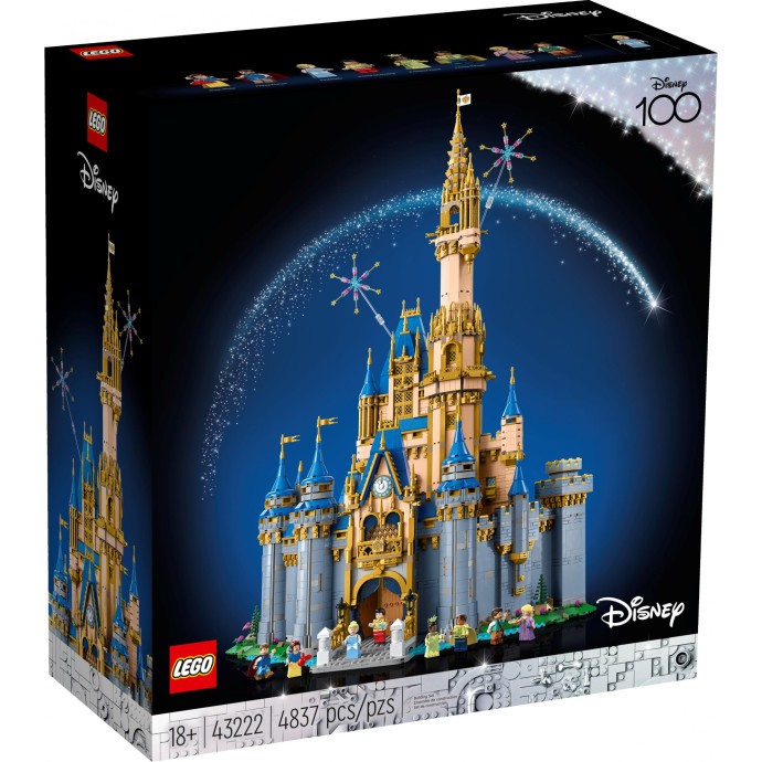 Блоковый конструктор LEGO Замок Диснея (43222)  Фото №0