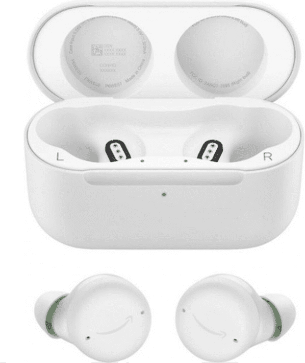 Навушники TWS Amazon Echo Buds (2nd Gen) Glacier White  Фото №0