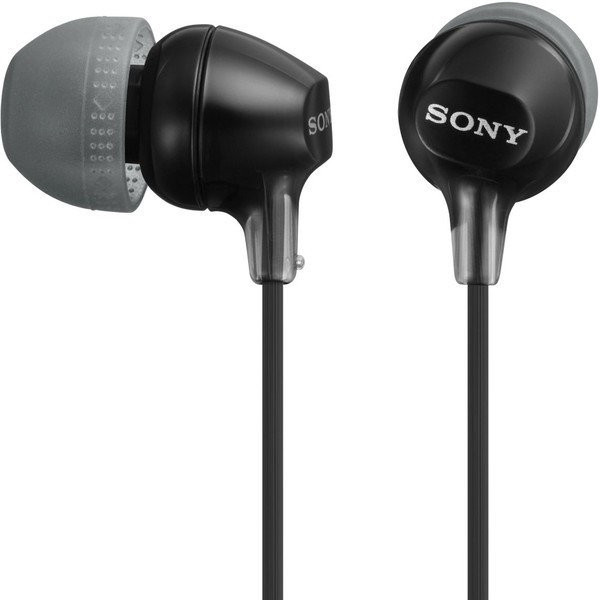 Навушники без мікрофону Sony MDR-EX15LP Black  Фото №0