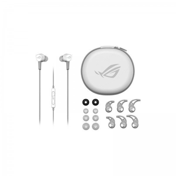 Наушники с микрофоном Asus ROG Cetra II Core Moonlight White (90YH0360-B2UA00)  Фото №1