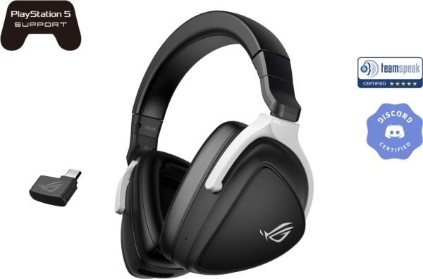 Наушники с микрофоном Asus ROG Delta S Wireless (90YH03IW-B3UA00)  Фото №3