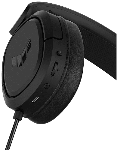 Навушники з мікрофоном Asus TUF Gaming H1 Wireless Black (90YH0391-B3UA00)  Фото №6