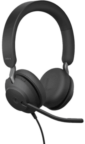 Наушники с микрофоном JABRA Evolve2 40 SE MS Stereo Black (24189-999-999)