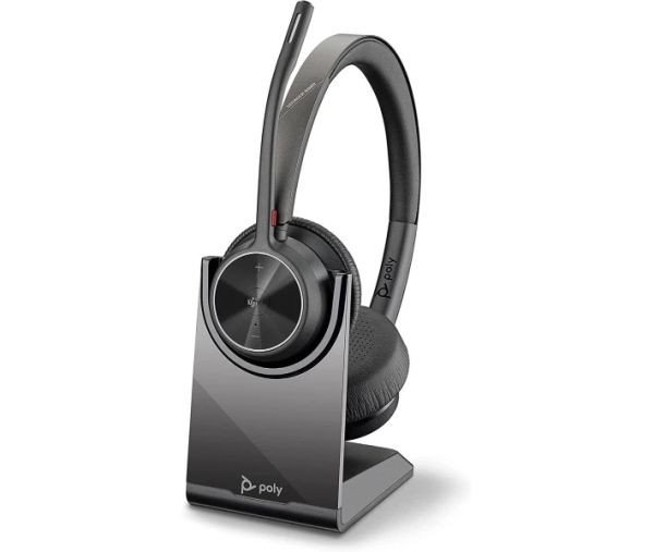 Наушники с микрофоном Plantronics Poly Voyager 4320 UC Charge Stand (218476-01)