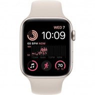 Смарт-годинник Apple Watch SE 2 GPS + Cellular 40mm Starlight Alu. Case w. Starlight Sport Band - M/L (MNTL3/MRG03/MRG23)